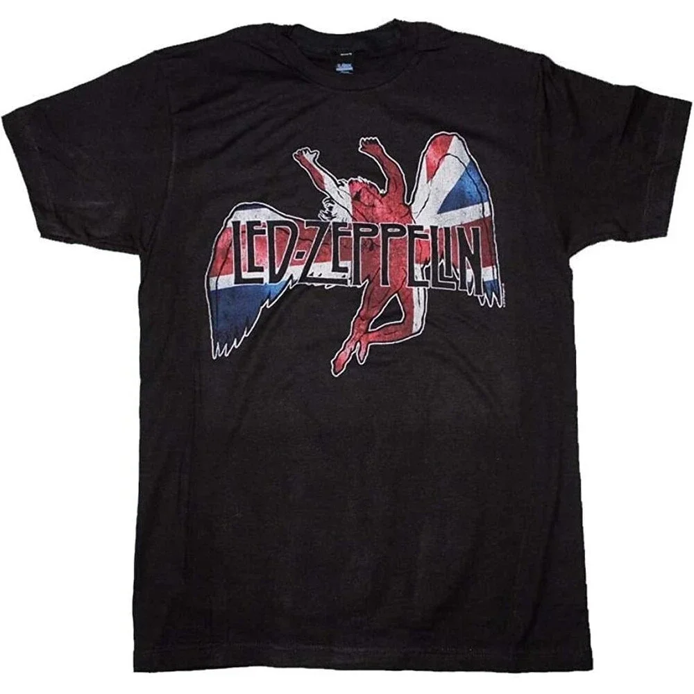 Led Zeppelin Men's Icarus Flag Short Sleeve T Shirt